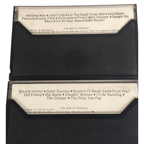 Molly Hatchet Lot Of 2 Cassette Tapes - Self-Titled & Flirtin With Disaster - Picture 13 of 13